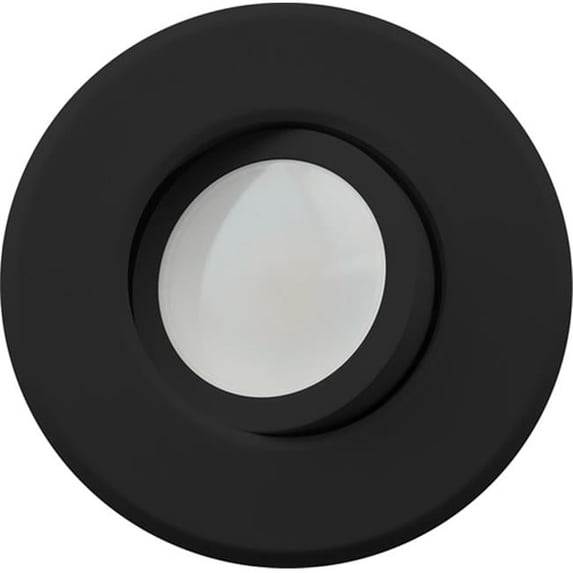 Nicor Lighting DLG56-10-120-3K-BK 5-6 in. Gimbal LED Downlight