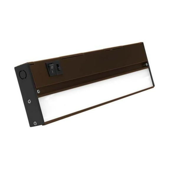 Nicor Lighting NUC512SOB 12.5 in. NUC-5 Series Oil Rubbed Bronze Selectable LED Under Cabinet Light