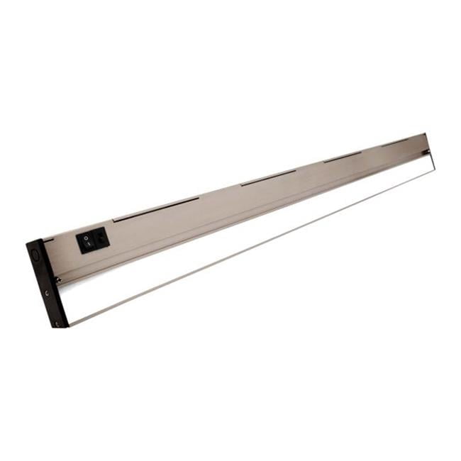 Nicor Lighting NUC540SNK 40 in. NUC-5 Series Nickel Selectable LED Under Cabinet Light