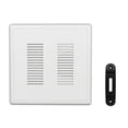 thumbnail image 1 of Nicor Lighting PRCP2DBBK PrimeChime Plus 2-Doorbell Chime Kit with Button, Black, 1 of 2