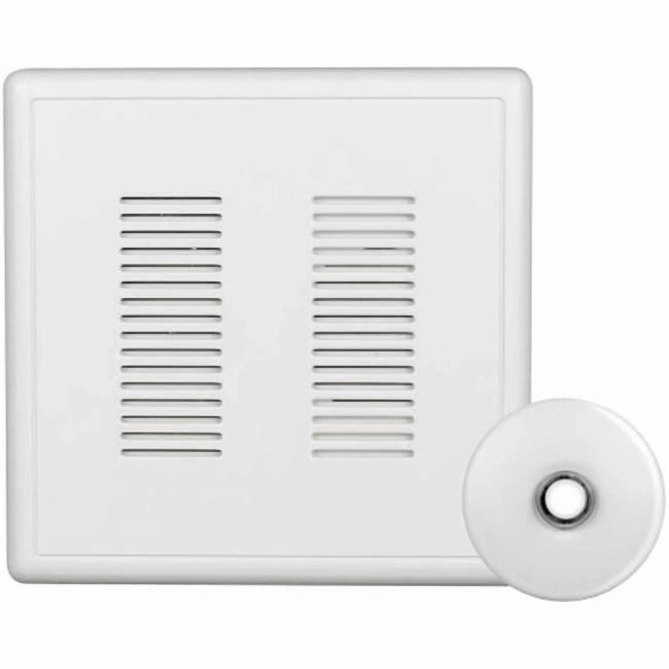 Nicor PrimeChime Plus 2 - Doorbell Chime Kit with White  Button