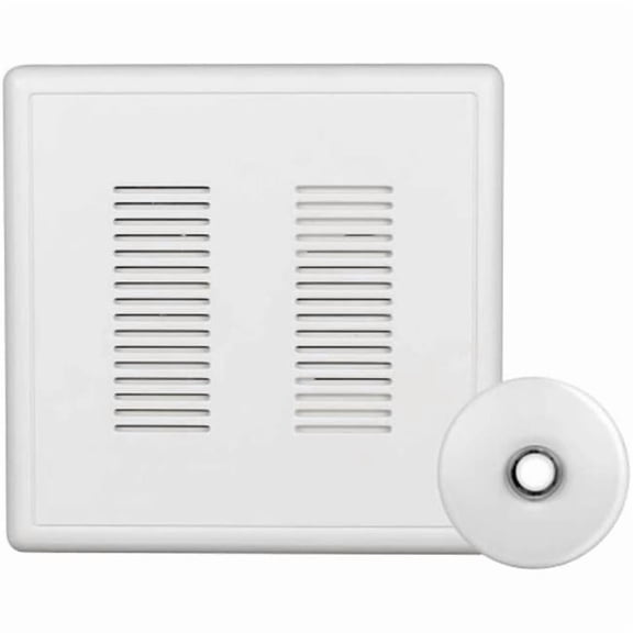 Nicor PrimeChime Plus 2 - Doorbell Chime Kit with White Button