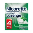 thumbnail image 1 of Nicorette Nicotine Lozenges, Stop Smoking Aids, 4 Mg, Mint, 144 Count, 1 of 12