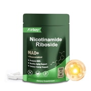 Nicotinamide Riboside - NAD+ Supplement - Boost NAD+, Energy, Focus, Immunity, Age Resist - 80 Capsules