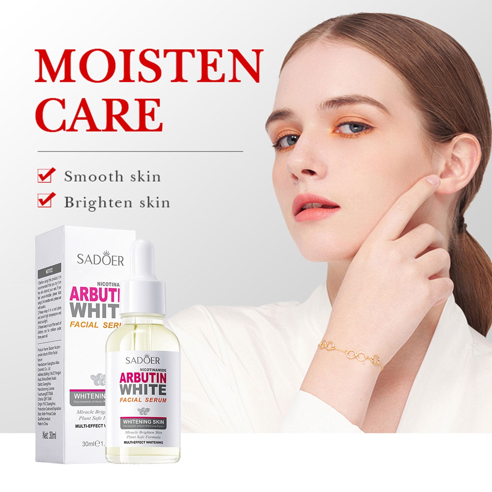 Nicotinamide Serum for Blemishes,2PCS Niacinamide Freckles Removal