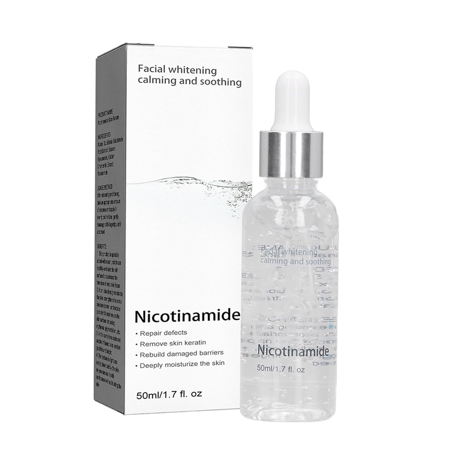 Nicotinamide Serum for Blemishes, Spots, Large Pores Repairs Skin