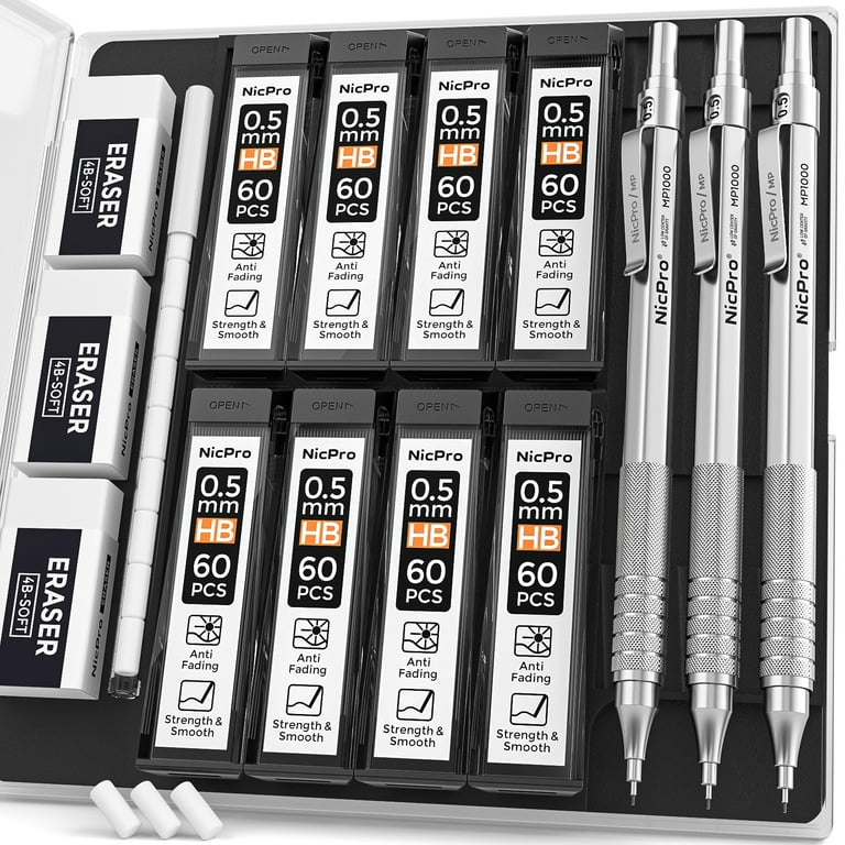 Pentel Mechanical Pencil Eraser Refills - White - 60 / Box Pentel Mechanical Pencil Eraser Refills - White - 60 / Box