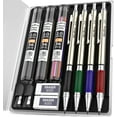 thumbnail image 1 of Nicpro 4 Pcs 2.0mm Mechanical Pencils Set, 108 Colored & Black (HB 2B) Lead Refills, Art Metal 2.0mm Carpenter Pencil with 2 Erasers, 2 Sharpeners for Drafting Sketching Drawing with Case, 1 of 6