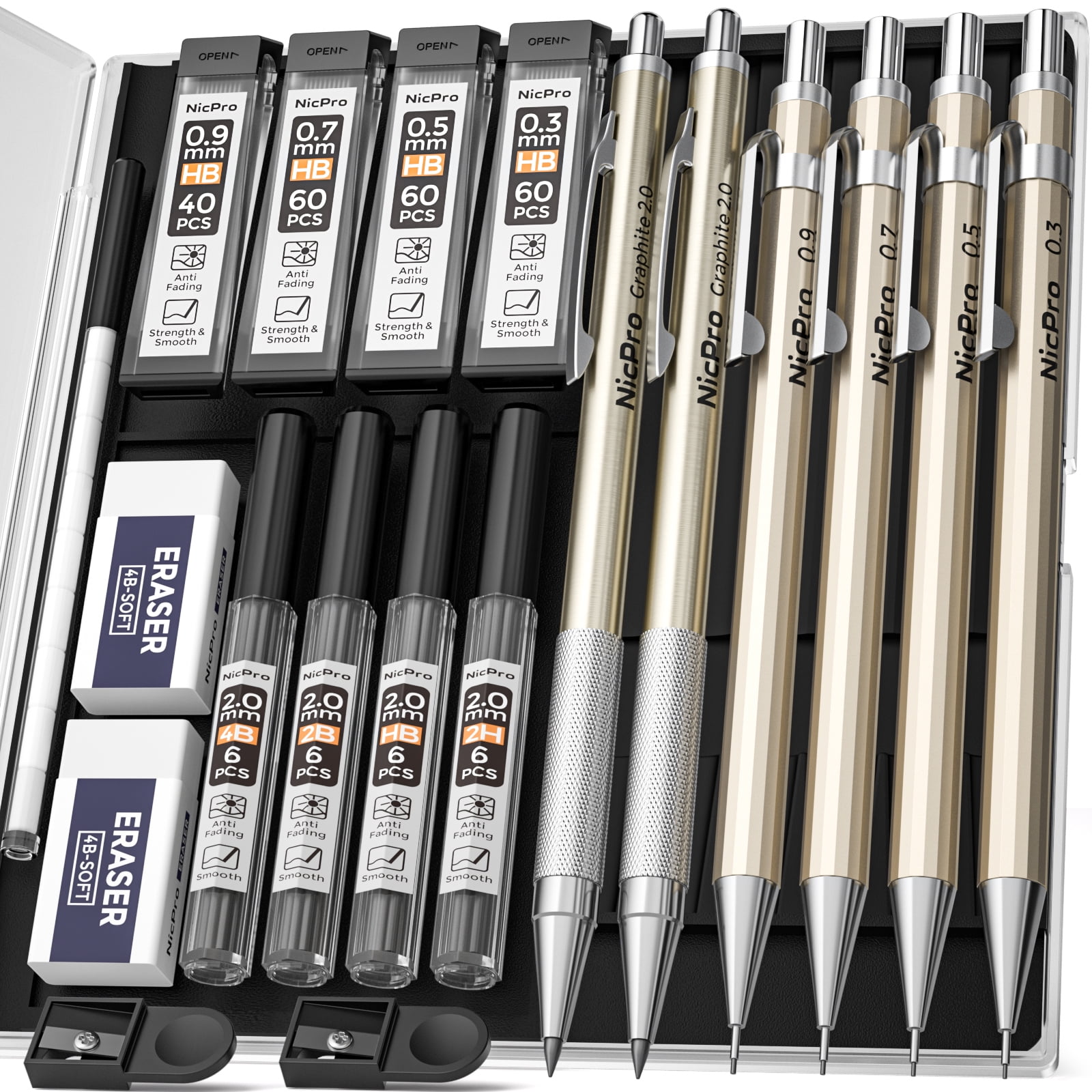 Mechanical Pencil Black PLT2002 - PLOTTER USA