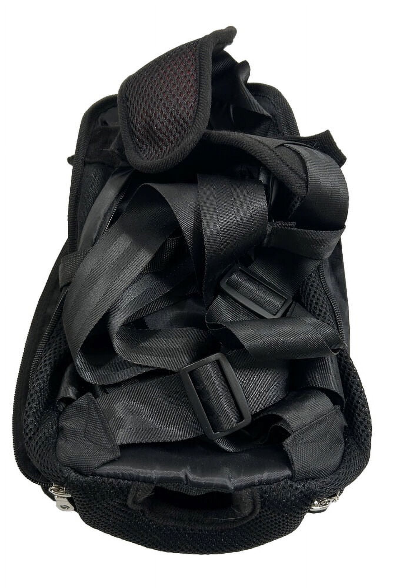 Nicrew Small Dog Black Pet Carrier Backpack