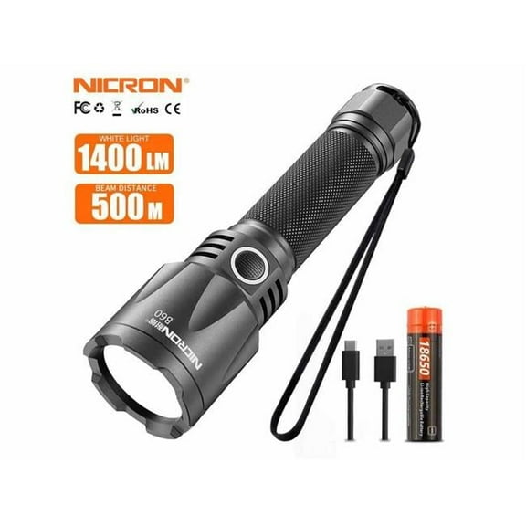 Nicron  10W Rechargeable Flashlight