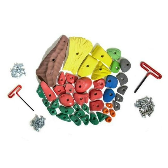 Nicros AHA Rock Climbing Starter Set - 42 Handholds