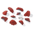 thumbnail image 1 of Nicros HRK Jugs Roof Scoops Handholds - Red, 1 of 1