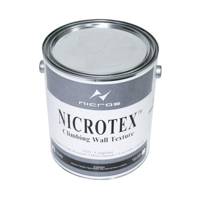 Nicros  1 Gallon Nicrotex Climbing Wall Paint - French Grey
