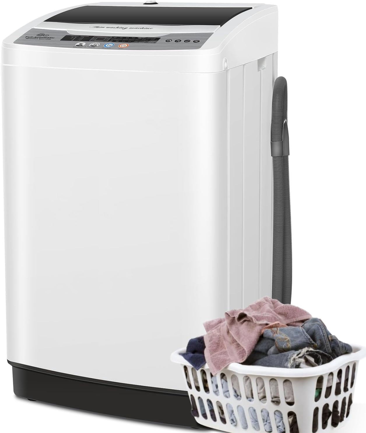 Compact Washing Machine For Rv Nictemaw Portable Washing Machine 17.8Lbs Portable Washer Machine with ...