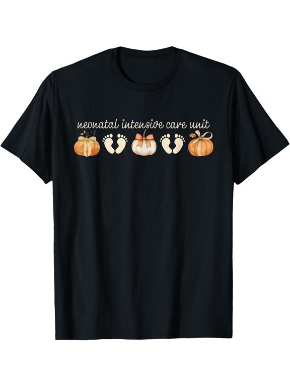 Nicu Nurse Autumn Fall Neonatal Intensive Care Unit Classic T-Shirt