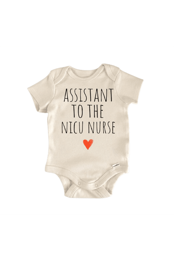 Nicu Nurse Newborn Baby Bodysuit
