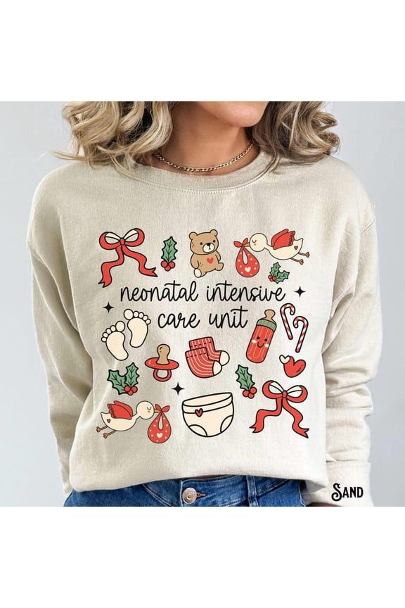 Nicu Nurse Season Sweatshirt, Neonatal Intensive Care Unit Season Sweater, Coquette, Doctor, Crew, Neonatal Icu, Rn, TSHIRT All Size S-5XL