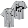 thumbnail image 1 of Nidal Wonder Go Go Go Merch Baseball Jersey Short Sleeve Shirts Women Men Streetwear Tops, 1 of 2