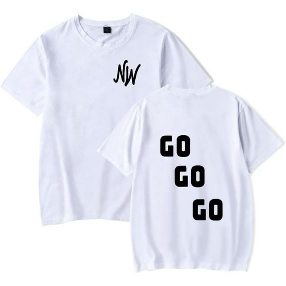 Nidal Wonder Go Go Go Merch Short Sleeve T-shirt Unisex Fashion Crew Neck Top