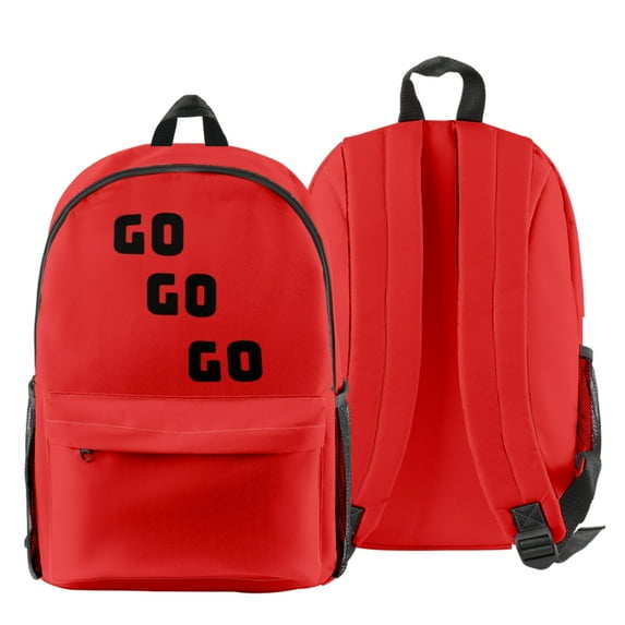 Nidal Wonder Merch Go Go Go Backpack Women Men Shoulders Bag Fashion 3D Prints Casual Daypack Travel Bags