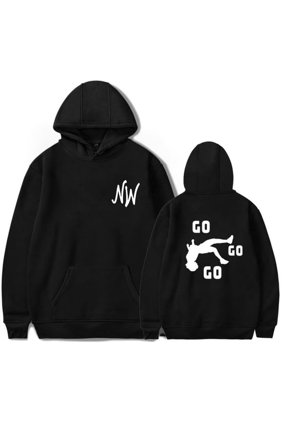 Nidal Wonder Merch Hoodie Pockets Drawstring Unisex Hooded Sweatshirt Fashion Clothing