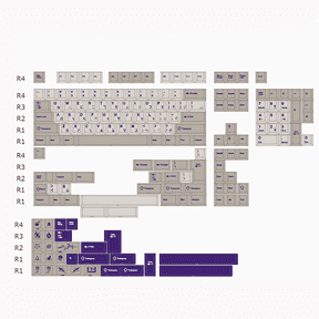 Spellbook Keycap Set for Mechanical keyboard PBT, Dye-Sub, Cherry Profile for Gaming & Typing,