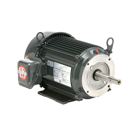 Nidec Motor Corporation UJ5P2DP (N), AC Motor, , 5 HP, 1800 RPM, Three Phase, 208-230/460 & 190/380 V, 60 , 50 Hz, 184JP