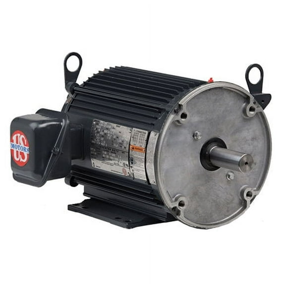 Nidec Motor Corporation US5461 (N), AC Motor, , 5 HP, 1200 RPM, Three Phase, 230/460 V, 60 Hz, 215TC