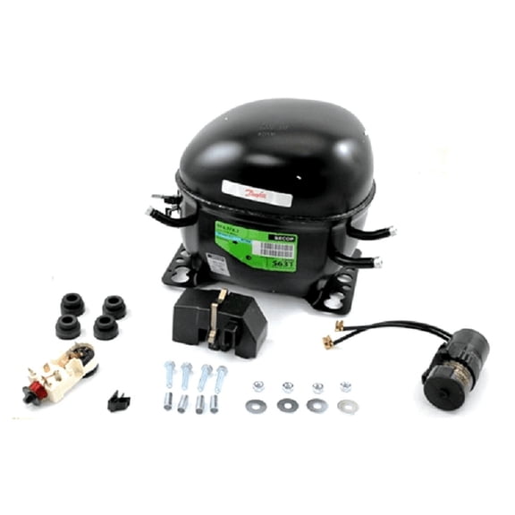 Nidec (Secop) 195B0560 - Compressor R134,115v,with Cap&Rly