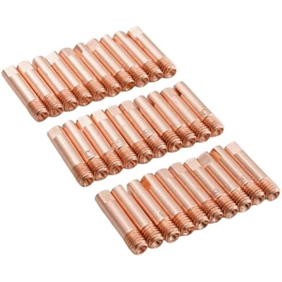 Nidoard Welding Contact Tips 15AK Nidoard/MAG Welding Torch Nidoard Gun 11-35 Replacement Accessories (0.035") 30-pk