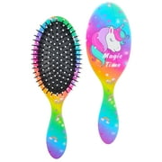 Nidoul Wet Hair Brushes for Kids, Girls Detangling Brush for Curly Hair, Glide Through Tangles with Ease, Mermaid Hairbrush Designed for Wet, Curly, Short, Thick, Long Hair and All Hair Type