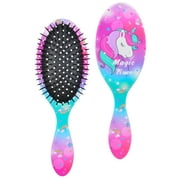 Nidoul Wet Hair Brushes for Kids, Girls Detangling Brush for Curly Hair, Glide Through Tangles with Ease, Mermaid Hairbrush Designed for Wet, Curly, Short, Thick, Long Hair and All Hair Type