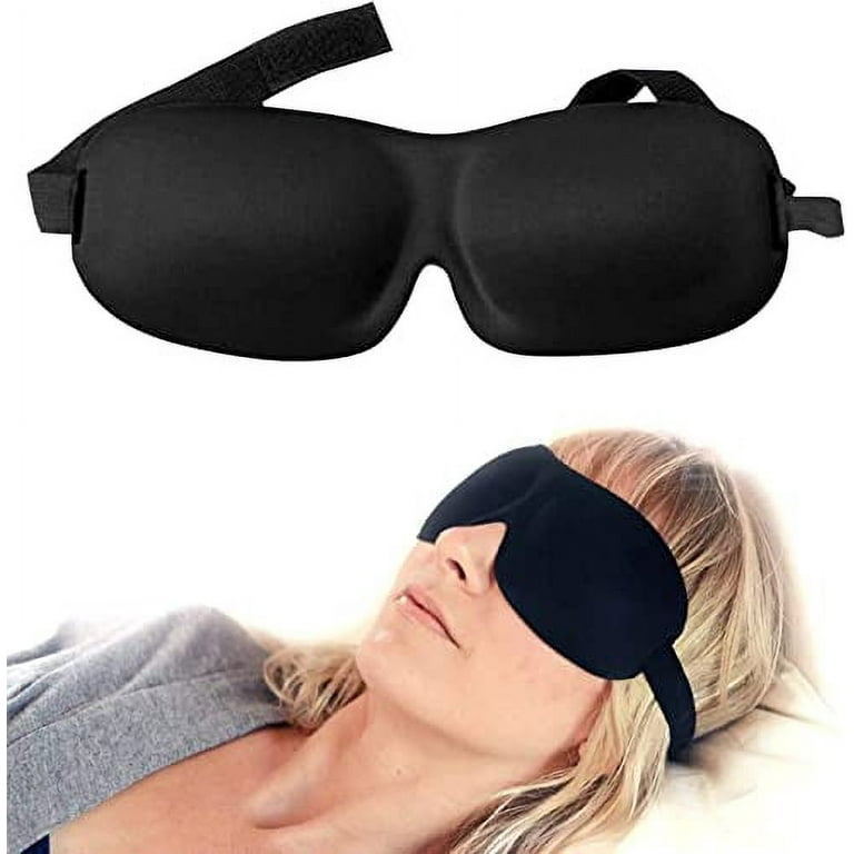 Sleep Mask for Side Sleepers Best Contoured Eye Mask for All