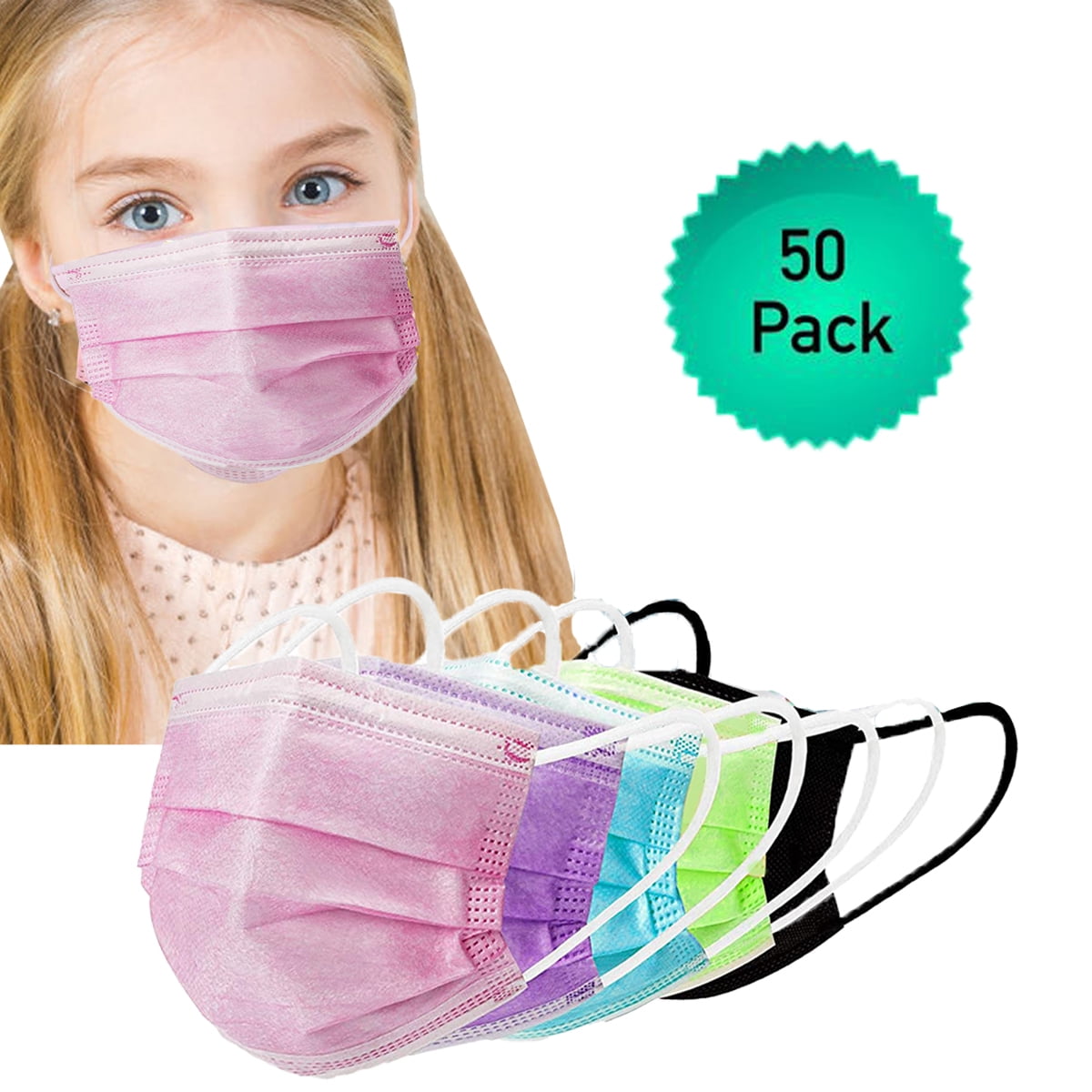 Daiso Children Mask Face Mask Disposable Face Mask Kids Mask