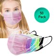 thumbnail image 1 of Nidy 50 Pack Disposable Kids Face Mask, Child Size, 3 Ply, Ear Loop, 1 of 6