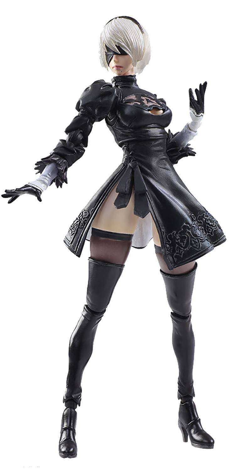 NieR:Automata 2B フィギュア セット Nier Automata 2B and Machine Lifeform Action Figure Set 2017
