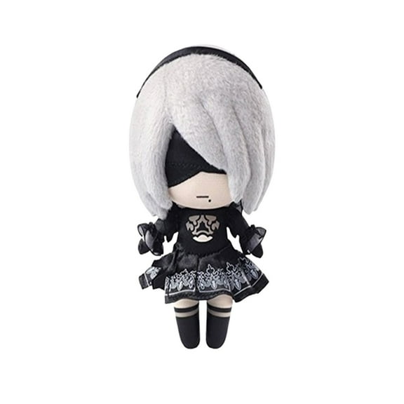 NieR:Automata YoRHa No. 2 Type B Plush Anime Action Figures Toy Collection Ornament Anime Cartoon Model Toy Gift