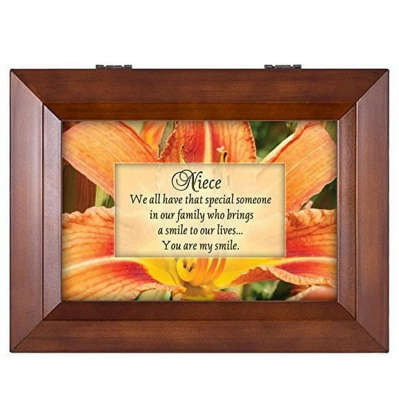 Niece You Are My Smile Wood Finish Jewelry Music BoxYou Are My Sunshine