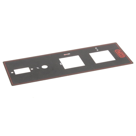 Nieco 16608, Label, Front, Left Control Box