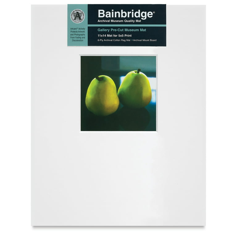 Nielsen Bainbridge® 16x20/11x14 Mat in White/Black Core Portrait