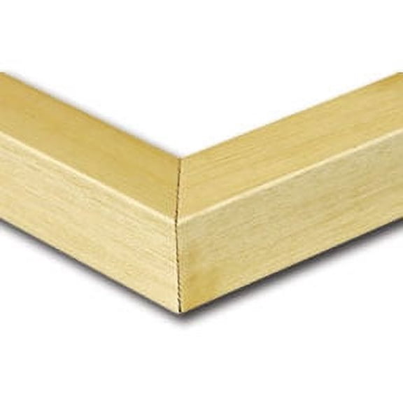 Nielsen Bainbridge 15" Ayous Sectional Frame Kit, Real Wood Picture Hanging Hardware with Flat Face, Natural Finish, Easy Assembly, Sturdy & Timeless