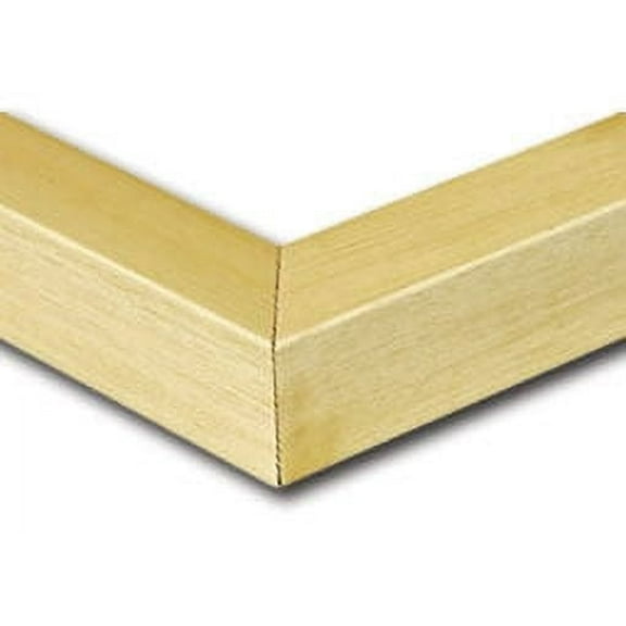 Nielsen Bainbridge 10" Ayous Sectional Frame Kit, Real Wood Picture Hanging Hardware with Flat Face, Natural Finish, Easy Assembly, Sturdy & Timeless