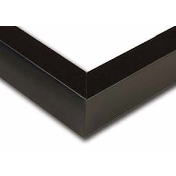 Nielsen 36" Ayous Sectional Frame Kit, Real Wood Picture Hanging Hardware with Flat Face, Black Finish, Easy Assembly, Sturdy & Timeless