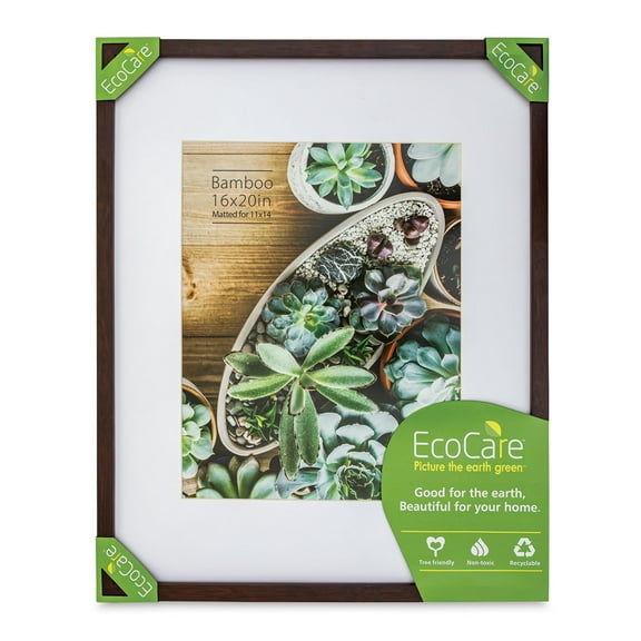 Nielsen Bainbridge EcoCare Frame - 16" x 20" x 1/2", Mocha Bamboo