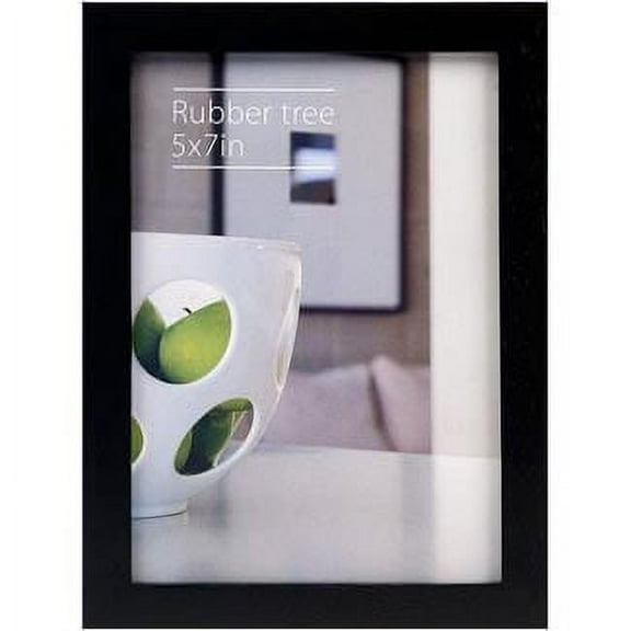 Nielsen Bainbridge EcoCare Frame - 5" x 7" x 1/2", Black Rubber Tree
