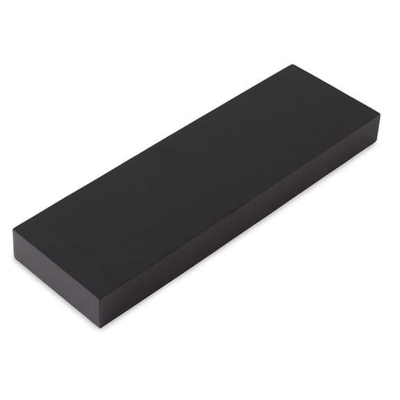 PLANK LEDGE 16in Black by Gallery Solutions