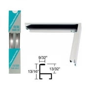 Nielsen Bainbridge 15 Undici Sectional Frame Kit, Metal Picture Hanging Hardware with Round Face, 2 Bars, Silver Finish, Easy Assembly, Lightweight
