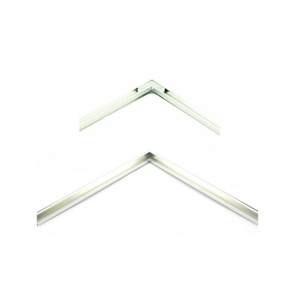 Nielsen Bainbridge 20" Undici Sectional Frame Kit, Metal Picture Hanging Hardware with Round Face, 2 Bars, Silver Finish, Easy Assembly, Lightweight