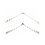 Nielsen Bainbridge 28" Undici Sectional Frame Kit, Metal Picture Hanging Hardware with Round Face, 2 Bars, Silver Finish, Easy Assembly, Lightweight